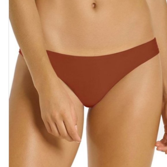NWT PQ PILYQ HENNA CHEEKY BRAZILIAN CUT BOTTOMS - Picture 1 of 3
